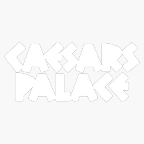 Awesome Caesars Palace Design Sticker Bumper Sticker Vinyl Decal 5" in Saudi Arabia