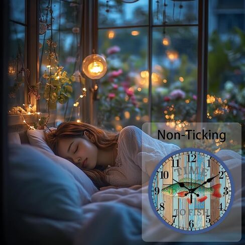 CHGCRAFT Black Islamic Copywriting Pattern Wall Clock 12 Inch Non-Ticking Clocks Round Wall Hanging Clock Battery Operated for Bedroom Living Room Kitchen Office in Saudi Arabia