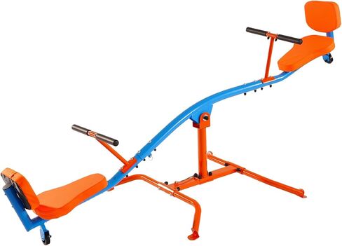 Vevor Geesaw Teeter Totter للأطفال في الهواء الطلق ، وسعة تحميل 100 رطل لكل مقعد ، والجلوس و teeter teeter مع الساقين 4 شرق ، وأجهزة ملعب مع الدوران 360 درجة تدور ل 3 3+ in Kuwait