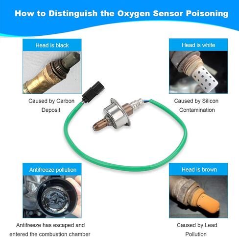 JDMON 1PCS Oxygen O2 Sensor Upstream Downstream Replacement for 2008-2012 Honda Accord, CR-V, Acura TSX 2.4L L4 Compatible with 234-9091, 2349091, 36531R40A01 in Saudi Arabia