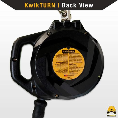 KwikSafety - Charlotte, NC - Mamba 20’ Self Retracting Lifeline [Carbonate + Integrated Handle] Class 1 Cable SRL ANSI OSHA Retractable Fall Arrest Safety Roofing Construction Gear in Saudi Arabia