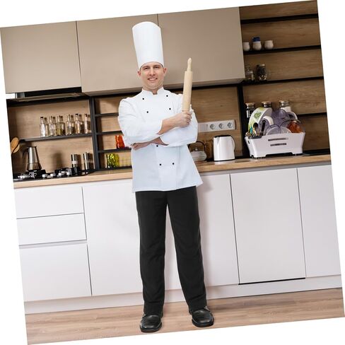 GANAZONO Mens Chef Cargo Pant Kitchen Uniforms Restaurant Work Pants in Saudi Arabia