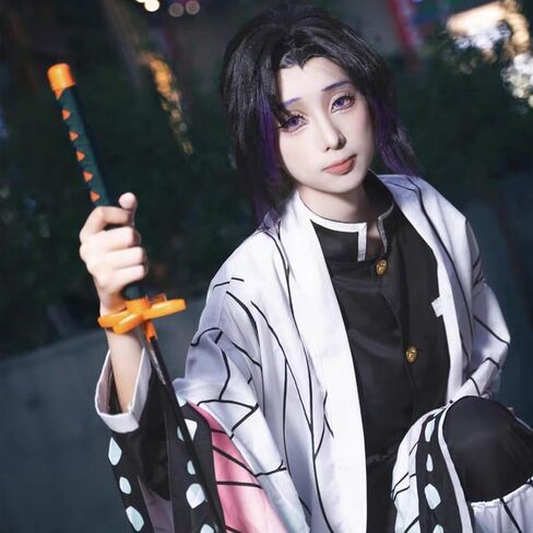 Halloween Anime Cosplay Costume Set for Adults Japanese Kimono Outfit with Necklace Cloak and Earrings in Saudi Arabia
