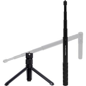 حزمة وقت الرصاصة متوافقة مع Insta360 One X2 One X3 مقبض عصا سيلفي غير مرئي متعدد الوظائف قابل للطي حامل ثلاثي القوائم مقبض رصاصة الوقت in Kuwait