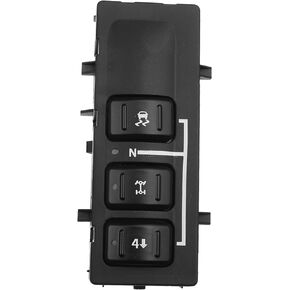 A-Premium 2-Speed Transfer Case Switch Compatible with Cadillac Escalade ESV EXT Chevrolet Avalanche Silverado Suburban 1500 Tahoe GMC Sierra Yukon 2003-2005