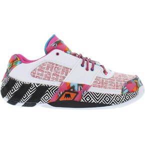 adidas Unisex Agent GIL RESTOMOD Basketball Shoes, RED/White/Black