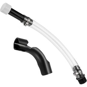 ADKUN Racing fuel filler Jug hose 14", with Hose Bend Kit for vp Racing Fuel Jug, Jegs Jugs, LC2 Jugs, Scribner Fuel Jugs