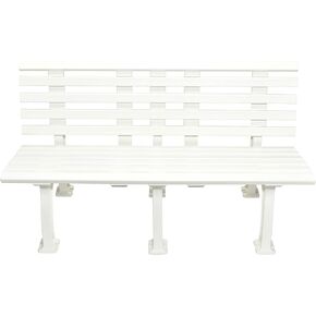 TOURNA Courtside 5-Foot Deluxe Bench Heavy Duty