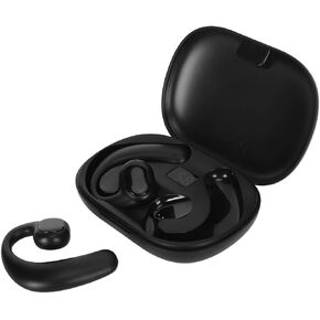 Clip On Real Time Translation Earbuds with APP, Stereo System Power Display 144 Languages Translation Earphone Supports Music and Talk, for Business Travel Learning (Black) in Kuwait