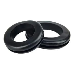 4 Pack 2" Rubber Grommet, Fits Drill Hole ID-Rubber Cable Hole Plug-Rubber Plugs for Holes- Grommets Rubber-Eyelet Ring-Firewall Wire Grommets Automotive