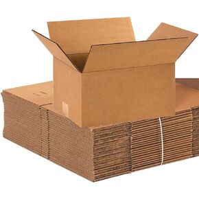 BOX USA Shipping Boxes Small 12"L x 9"W x 6"H, 100-Pack | Corrugated Cardboard Box for Packing, Moving and Storage