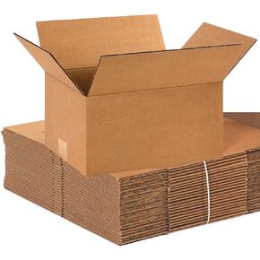 BOX USA Shipping Boxes Small 12"L x 9"W x 6"H, 100-Pack | Corrugated Cardboard Box for Packing, Moving and Storage