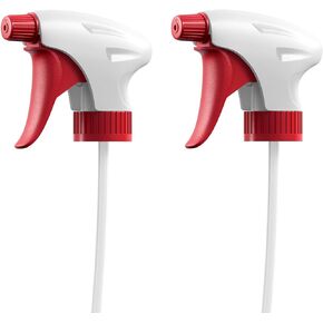 رشاشات بديلة Bar5F مكونة من قطعتين لزجاجات 16 أونصة أو 24 أونصة أو 32 أونصة، مقاومة للماء والمواد الكيميائية (عبوة من قطعتين، سلسلة SPV (أحمر)) in Kuwait