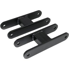 RockTrix Steel Rear Shackle - 2 inch Lift - Compatible with 1995-2001 Ford Explorer and 2001-2005 Sport Trac - Black Leveling Kit