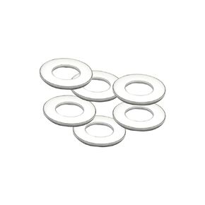 18-8 (304) Stainless Steel Flat Washers - 1/4" ID, 5/8" OD, 0.057" Thickness - Metal Washers for Bolts - 100 Bulk Pack - Select Your Size