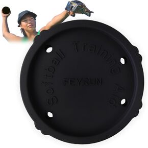 FEYRUN Softball Pitching Spinner, Overhand Throwing Trainer with Instant Spin&Release Feedback, Official 12" Size