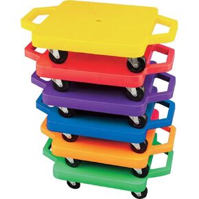 S&S Worldwide Spectrum 16" Blue Scooter Built in Handles Protect Kids Hands. Durable Molded Plastic Base with Non-Marring 2" Wheels Supports up to 200 Pounds