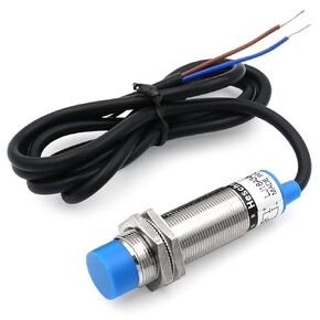 Heschen M18 Inductive Proximity Sensor Switch Non-Shield Type LJ18A3-8-J/EZ Detector 8mm 90-250VAC 400mA Normally Open(NO) 2 Wire