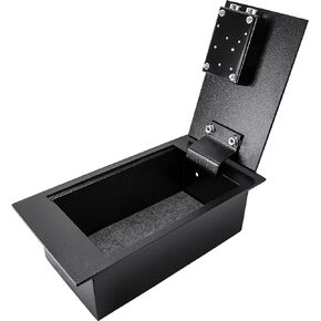 Barska 0.22 Cubic Ft. Hidden Security Floor Safe with Key Lock for Home, Business, Valuables, Jewelry, Cash