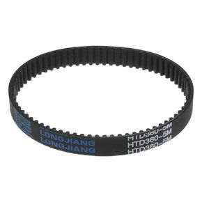 uxcell HTD5M-355 Rubber Timing Belt 71 Teeth Closed Loop Pulley Timing Belt 15mm Width, 355mm Perimeter Synchronous Belt