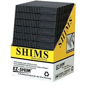 Ez Shim Heavy Duty Black 7.9 " Plastic Plastic Bulk Bulk