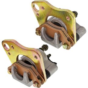 GXYWADY Front Brake Calipers Left & Right with Pads Replacement for Polaris Ranger 500 700 2x4 4X4 6x6 EFI LE XP TM 2005 2006 2007