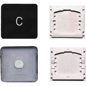 Replacement Individual C Key Cap and Hinges are Applicable for MacBook Pro 13&16inch Model A1989 A1990 and for MacBook Air Model A1932 Keyboard to Replace The C Keycap and Hinge