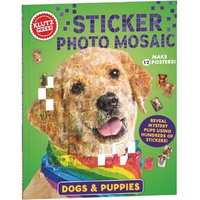 KLUTZ Sticker Photo Mosaic: Dogs & Puppies
