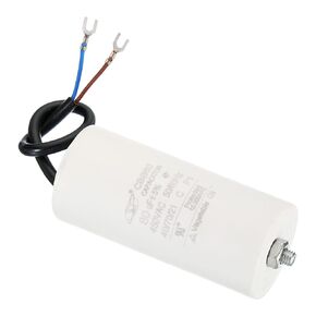 PATIKIL CBB60 80uF Running Capacitor, AC 450V 2 Wires 50/60Hz Cylinder Bottom with Screw 115x50mm for Washing Machine,Water Pump Motor Star