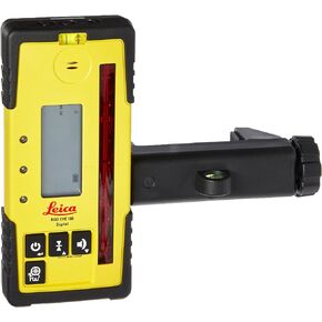 Leica RE 160 Digital Rugby Rod Eye 160 Digital Rotary Laser Receiver, Yellow
