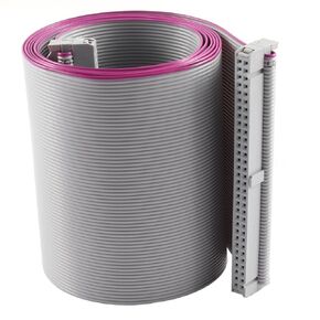 IDC F/F Flat Ribbon Cable 2.54 mm Pitch 64P 64 Pin/Wire 118 cm