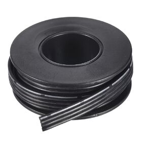 MECCANIXITY 24AWG كابل شريط سيليكون 4Pin 24 قياس كابل مسطح سلك سيليكون مرن 10 متر / 32.8 قدم سلك نحاسي معلب أسود لطائرة نموذجية، سيارة نموذجية، جهاز كهربائي