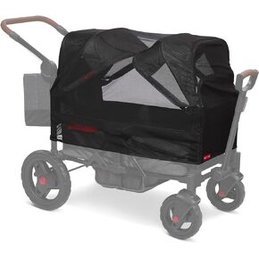 Radio Flyer Voya Quad Mosquito Net, for 4-Seat Wagon with High Sides | Voya Quad Wagon Compatible, Breathable Bug Net in Saudi Arabia