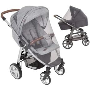 Mosquito Net for Stroller- Mosqito Net, Durable Baby Stroller Mosquito Net, Net for Strollers, Bassinets, Playards, Pack N Plays and Portable Play House (White)