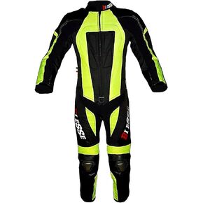 BIESSE®️ Kid's MiniMoto Suit | Thrilling Adventure | Premium Leather & Textile | CE Protectors | Cross Bike | Young Rider Fit