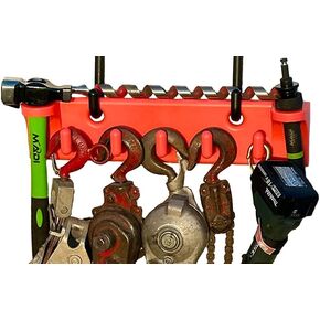 The Big Rack Bucket Truck Tool Organizer (Bucket Hooks Included) for Bucket Trucks, Lineman Tool Board