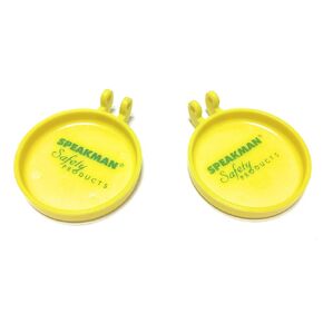 Pair of Speakman dust caps