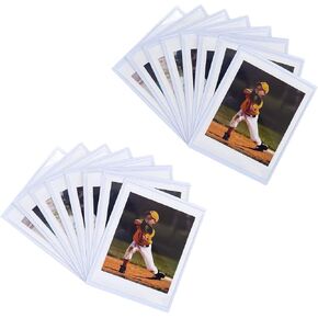 3.5 x 4.25" Polaroid Magnetic Picture Frame, Fridge Magnet Frame for Polaroid Now i-Type/600/SX-70/OneStep+/Instax Wide 300/200 Films, Polaroid Display Frame, Locker Decoration, 10 Pack in Saudi Arabia