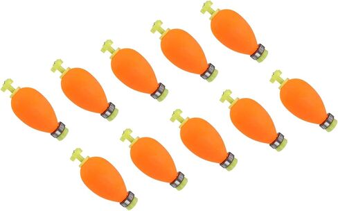 PATIKIL Fishing Bobbers Floats Pear Shape EVA Spring Foam Floats Weighted Bobbers for Bass Trout Freshwater Saltwater in Saudi Arabia