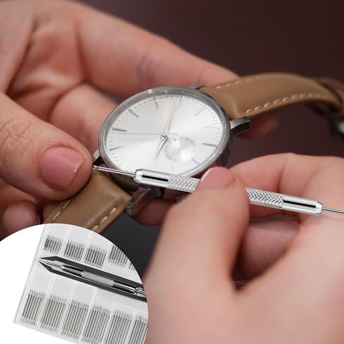 146 PCS Watch Band Remover Tool Kit, 8mm - 25mm Stainless Steel Watch Band Pins Replacement Watch Band Repair Spring Bar Tool and Tweezers Professional Watch Link Removal Tool for Watchmaker Supplies in Saudi Arabia