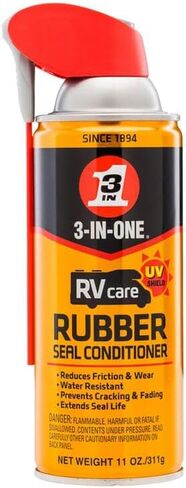 مجموعة 3 في 1 RVcare مكونة من 4 قطع (سيليكون منزلق للخارج، تشحيم جاف للنافذة والمسار، مكيف سدادة مطاطية، تشحيم جل وصلة المقطورة) in Kuwait