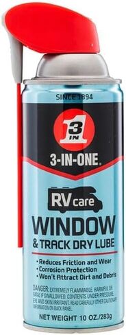 مجموعة 3 في 1 RVcare مكونة من 4 قطع (سيليكون منزلق للخارج، تشحيم جاف للنافذة والمسار، مكيف سدادة مطاطية، تشحيم جل وصلة المقطورة) in Kuwait