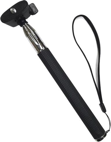 Selfie Stick, Ultra Long Invisible Selfie Stick for Smartphone, Portable Selfie Stick Stand for Action Cameras, Lightweight Travel Extendable Selfie Stick(Black) in Saudi Arabia