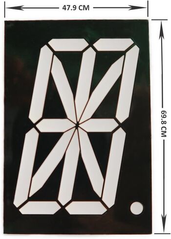 16-Segment / 7 Segment Display 2.3 Inc Alphanumeric Super-Bright Red LED Display (16 Segment LED Outdoor Display) in Saudi Arabia