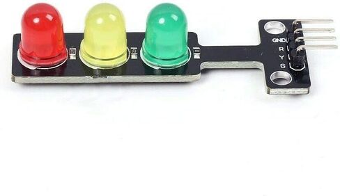 5 قطعة إشارة مرور صغيرة 5 فولت 5 مللي متر LED وحدة عرض لمجموعة Arduino Creative DIY in Kuwait