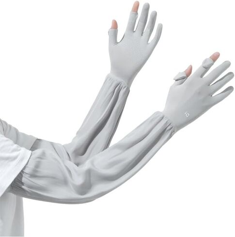 CAMSTIC Women's UPF 50+ Summer UV Protection Breathable Long Sleeve Sun Gloves in Saudi Arabia