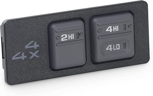 WMPHE 4 Wheel Drive Selector Switch 4WD Transfer Case Switch متوافق مع Chevy & GMC K1500 1996-1999، K2500 Suburban، Tahoe، Suburban، 1996-2000 K2500، Yukon يستبدل OEM 15969707،19168766،901-154 in Saudi Arabia