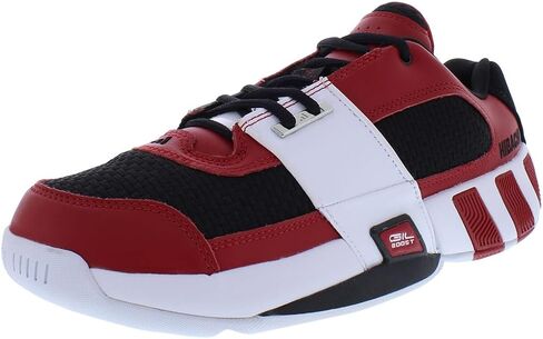 حذاء كرة السلة Agent GIL RESTOMOD للجنسين من adidas، أحمر/أبيض/أسود in Kuwait