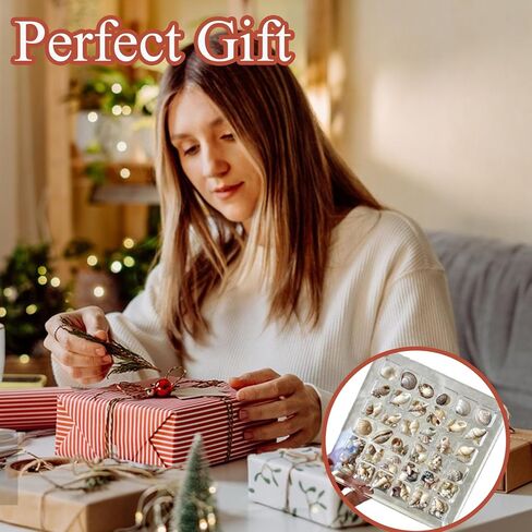 Acrylic Magnetic Seashell Display Box,Transparent Acrylic Seashell Storage Box Display Box,5" X 5"Acrylic Magnetic Seashell Box, Organizer Box for Bead, Nail, Jewelry（36 Square Grids） in Kuwait