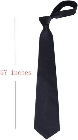 Fashion 3D Printed Shark Fierce Blue Mens Ties - Neckties Gift for Men, Boys, Teens in Kuwait